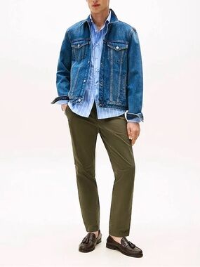 Tommy Hilfiger Men’s THFlex Chinos 36/30 - Olive Green